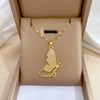 Necklace Stainless Steel Copper Geometric Electroplating For Women
