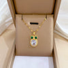 Necklace Stainless Steel Copper Geometric Electroplating For Women