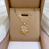 Necklace Stainless Steel Copper Geometric Electroplating For Women