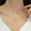 Necklace Stainless Steel Copper Geometric Electroplating For Women