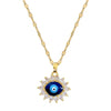 Necklace Stainless Steel Copper Geometric Electroplating Minimalist For Women