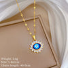 Necklace Stainless Steel Copper Geometric Electroplating Minimalist For Women