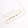 Necklace Stainless Steel Copper Geometric Electroplating Sweet Style