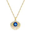 Necklace Stainless Steel Copper Geometric Electroplating Women's