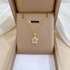 Necklace Stainless Steel Copper Geometric Fivepointed Star Light Luxury Elegant Gorgeous