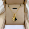Necklace Stainless Steel Copper Geometric Light Luxury Love Puppy Paw Design