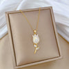 Necklace Stainless Steel Copper Geometric Light Luxury Style