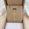 Necklace Stainless Steel Copper Geometric Light Luxury Style