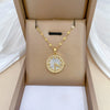 Necklace Stainless Steel Copper Geometric Light Luxury Style