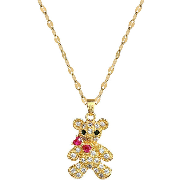 Necklace Stainless Steel Copper Geometric Light Luxury Style