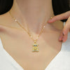 Necklace Stainless Steel Copper Geometric Light Luxury Style