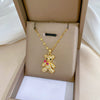 Necklace Stainless Steel Copper Geometric Light Luxury Style