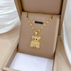 Necklace Stainless Steel Copper Geometric Light Luxury Style