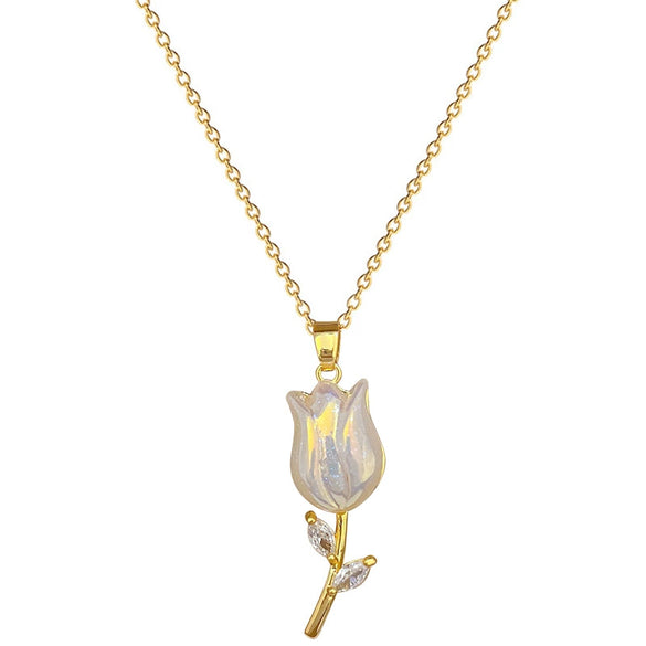 Necklace Stainless Steel Copper Geometric Light Luxury Style