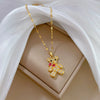 Necklace Stainless Steel Copper Geometric Light Luxury Style