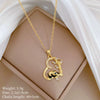 Necklace Stainless Steel Copper Geometric Style For Women