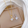 Necklace Stainless Steel Copper Geometric Style Titanium Steel Chain