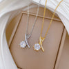 Necklace Stainless Steel Copper Geometric Style Titanium Steel Chain