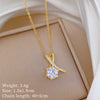 Necklace Stainless Steel Copper Geometric Style Titanium Steel Chain