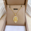 Necklace Stainless Steel Copper Geometric Style Titanium Steel