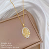 Necklace Stainless Steel Copper Geometric Style Titanium Steel