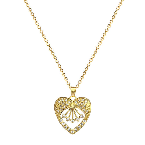 Necklace Stainless Steel Copper Geometric Style