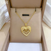 Necklace Stainless Steel Copper Geometric Style