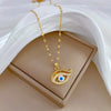 Necklace Stainless Steel Copper Geometric Style