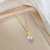 Necklace Stainless Steel Copper Geometric Style