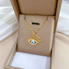 Necklace Stainless Steel Copper Geometric Style