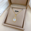 Necklace Stainless Steel Copper Geometric Three Dimensional Fashion Light Luxury