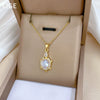 Necklace Stainless Steel Copper Geometric Three Dimensional Fashion Light Luxury