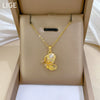 Necklace Stainless Steel Copper Opal Butterfly Geometric Cartoon Style Unisex