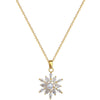 Necklace Stainless Steel Copper Pearl Flower Zircon Geometric Light Luxury Elegant Gorgeous Unisex