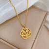 Necklace Stainless Steel Copper Punk Hiphop Style Geometric