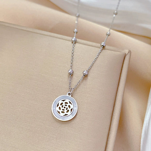 Necklace Stainless Steel Copper Punk Hiphop Style Geometric