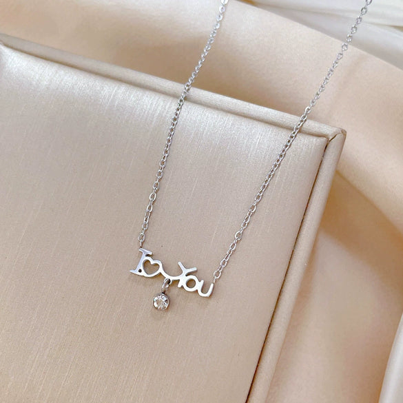 Necklace Stainless Steel Copper Punk Hiphop Style Geometric