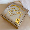 Necklace Stainless Steel Copper Punk Hiphop Style Geometric