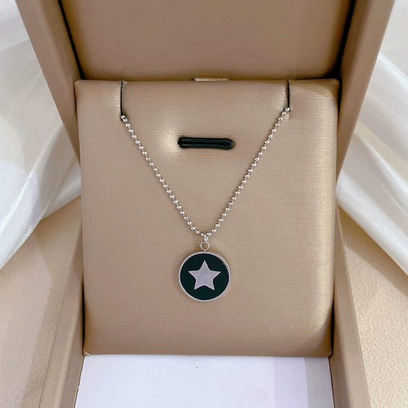 Necklace Stainless Steel Copper Punk Hiphop Style Geometric