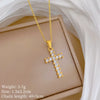 Necklace Stainless Steel Copper Punk Hiphop Style Geometric