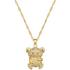 Necklace Stainless Steel Copper Zircon Geometric Light Luxury Elegant Gorgeous Unisex