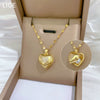 Necklace Stainless Steel Geometric Copper Chain