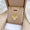 Necklace Stainless Steel Geometric Copper Electroplating