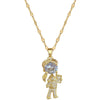 Necklace Stainless Steel Geometric Copper Light Luxury Allmatch