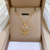 Necklace Stainless Steel Geometric Copper Pendant