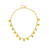 Necklace Stainless Steel Geometric Electroplating Chain Ball Bead Pendant