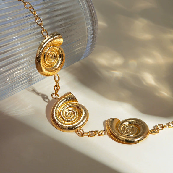 Necklace Stainless Steel Geometric Electroplating Jewelry