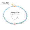 Necklace Stainless Steel Geometric Electroplating Women's