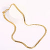 Necklace Stainless Steel Geometric Gold Inlaid Electroplating Unisex Light Luxury Style