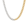 Necklace Stainless Steel Geometric 18K Gold Plated Electroplating Hip Hop Style For Women